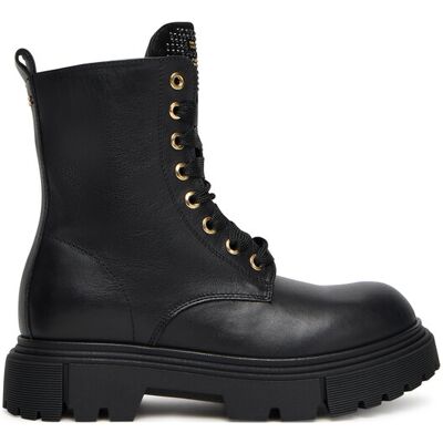 Elisabetta Franchi Schnürstiefeletten Lace-Up Bootie F4A5-E0411-1251 D Schwarz 37 female Elisabetta Franchi Schnürstiefeletten Lace-Up Bootie F4A5-E0411-1251 D Schwarz 37 female