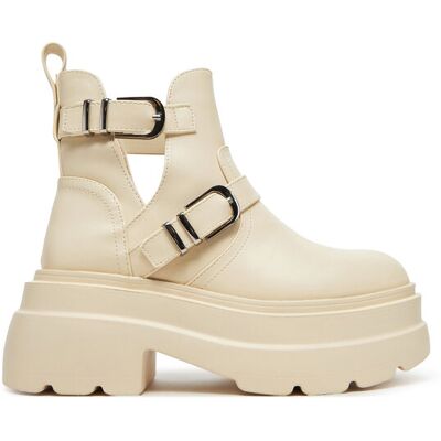 DeeZee Stiefeletten ST0242613-2 Beige 40 female DeeZee Stiefeletten ST0242613-2 Beige 40 female