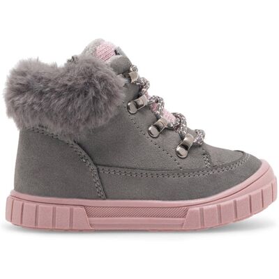 Nelli Blu Schnürschuhe AVO-505-076 Grau 25 female Nelli Blu Schnürschuhe AVO-505-076 Grau 25 female