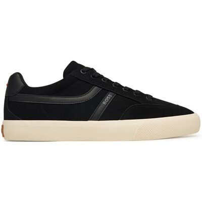 BOSS Sneakers aus Stoff Aiden 50568469 Schwarz 46 male BOSS Sneakers aus Stoff Aiden 50568469 Schwarz 46 male