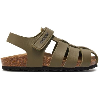 Geox Sandalen J Ghita Boy J458LA 000BC C3009 M Khakifarben 26 male Geox Sandalen J Ghita Boy J458LA 000BC C3009 M Khakifarben 26 male