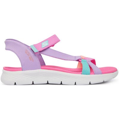 Skechers Sandalen Slip-Ins: Go Walk Flex Sandal - Lots Of Sol 303028L/MLT Violett 35 female Skechers Sandalen Slip-Ins: Go Walk Flex Sandal - Lots Of Sol 303028L/MLT Violett 35 female