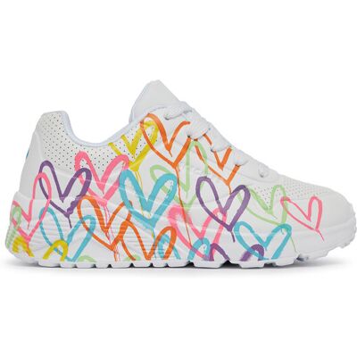 Skechers Sneakers Uno Lite Spread The Love 314064L/WML Weiß 38 female Skechers Sneakers Uno Lite Spread The Love 314064L/WML Weiß 38 female