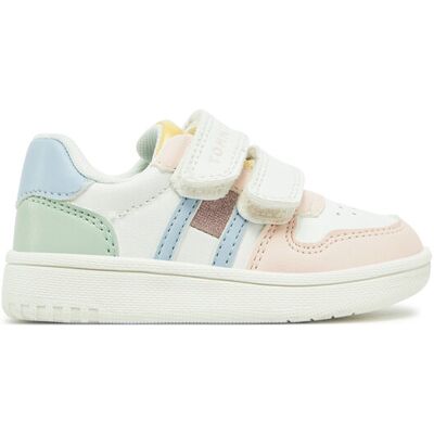Tommy Hilfiger Sneakers Flag Low Cut Velcro Sneaker T1A9-33730-1439 M Bunt 28 female Tommy Hilfiger Sneakers Flag Low Cut Velcro Sneaker T1A9-33730-1439 M Bunt 28 female