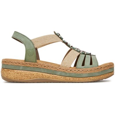 Rieker Sandalen CEO-V0920-52 Grün 41 female Rieker Sandalen CEO-V0920-52 Grün 41 female