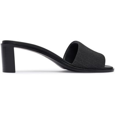 Calvin Klein Pantoletten Block Heel Sandal Aop HW0HW03016 Schwarz 38 female Calvin Klein Pantoletten Block Heel Sandal Aop HW0HW03016 Schwarz 38 female