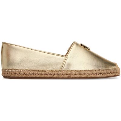 Tommy Hilfiger Espadrilles Th Logo Gold Espadrille FW0FW09473 Goldfarben 38 female Tommy Hilfiger Espadrilles Th Logo Gold Espadrille FW0FW09473 Goldfarben 38 female