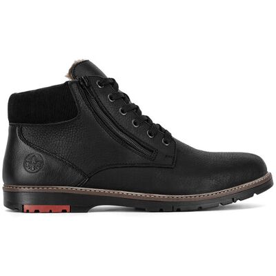 Rieker Schnürschuhe 10503-00 Schwarz 45 male Rieker Schnürschuhe 10503-00 Schwarz 45 male