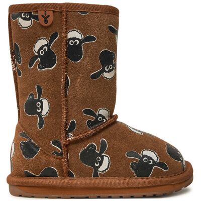 EMU Australia Schneeschuhe Shaun The Sheep Print K13107 Braun 25_5 female EMU Australia Schneeschuhe Shaun The Sheep Print K13107 Braun 25_5 female