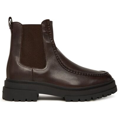 Tommy Hilfiger Klassische Stiefeletten Th Chunky Dress Casual Chel FM0FM05763 Braun 43 male Tommy Hilfiger Klassische Stiefeletten Th Chunky Dress Casual Chel FM0FM05763 Braun 43 male