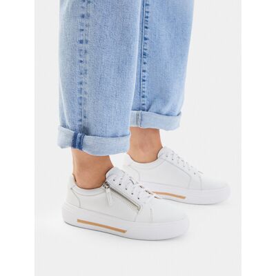 Clarks Sneakers Hollyrose Zip 26185917 Weiß 37_5 female Clarks Sneakers Hollyrose Zip 26185917 Weiß 37_5 female