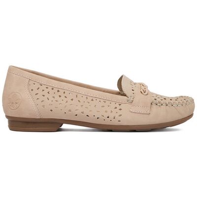 Rieker Mokassins CEO-40068-61 Beige 40 female Rieker Mokassins CEO-40068-61 Beige 40 female