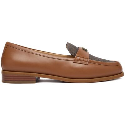 MICHAEL Michael Kors Slipper Lec Loafer 40F5LXFP1B Braun 38 female MICHAEL Michael Kors Slipper Lec Loafer 40F5LXFP1B Braun 38 female