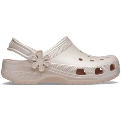 Crocs Pantoletten Classic Pearl Shine Clog K 212814 Rosa 34_35 female Crocs Pantoletten Classic Pearl Shine Clog K 212814 Rosa 34_35 female