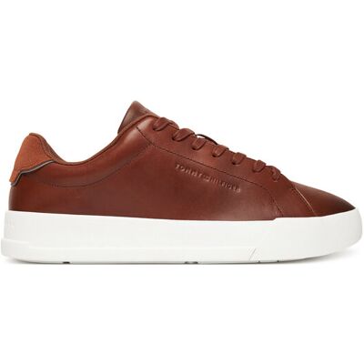 Tommy Hilfiger Sneakers Th Court Core Cognac FM0FM05729 Braun 43 male Tommy Hilfiger Sneakers Th Court Core Cognac FM0FM05729 Braun 43 male