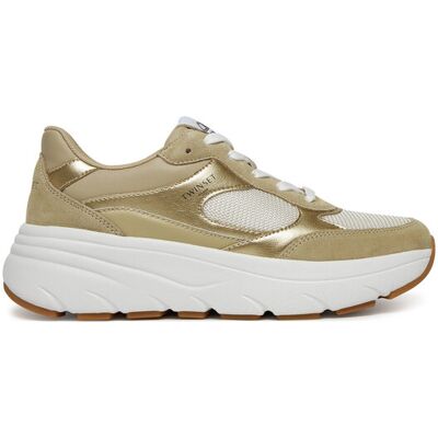 Twinset - Scarpe - Gold - Leather - Sneakers Twinset - Scarpe - Gold - Leather - Sneakers