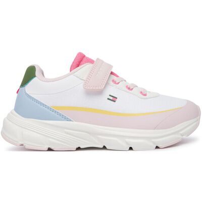 Tommy Hilfiger Sneakers Low Cut Lace-Up/Velcro Sneaker T1A9-35107-1861 S Bunt 32 female Tommy Hilfiger Sneakers Low Cut Lace-Up/Velcro Sneaker T1A9-35107-1861 S Bunt 32 female