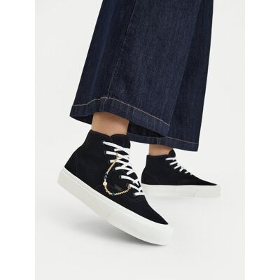 Vans Sneakers aus Stoff Authentic Hi 2.0 VN000EKKZX11 Schwarz 37 female Vans Sneakers aus Stoff Authentic Hi 2.0 VN000EKKZX11 Schwarz 37 female
