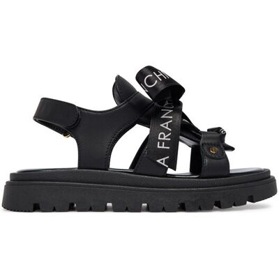 Elisabetta Franchi Sandalen F4A2-E0588-1733999-S Schwarz 32 female Elisabetta Franchi Sandalen F4A2-E0588-1733999-S Schwarz 32 female