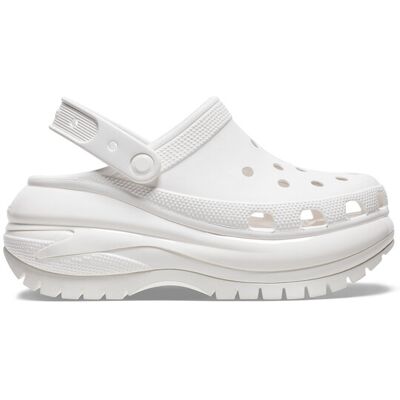 Crocs Pantoletten Mega Crush Clog 207988 Weiß 46_5 male Crocs Pantoletten Mega Crush Clog 207988 Weiß 46_5 male
