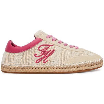 Tommy Hilfiger Espadrilles Woven Logo Embroidery FW0FW09108 Beige 38 female Tommy Hilfiger Espadrilles Woven Logo Embroidery FW0FW09108 Beige 38 female