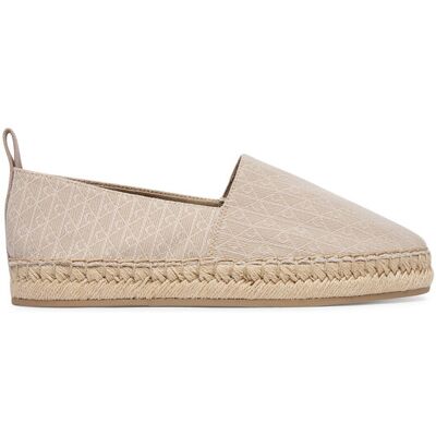 Calvin Klein Espadrilles All Over CK HW0HW02933 Beige 38 female Calvin Klein Espadrilles All Over CK HW0HW02933 Beige 38 female