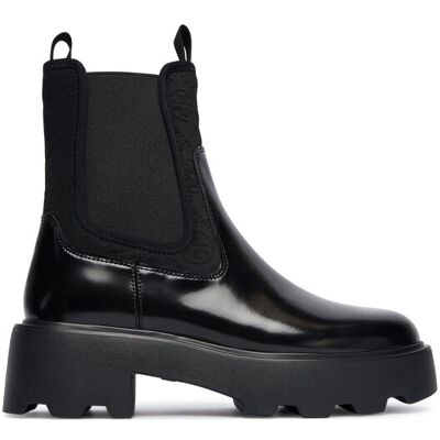 Tory Burch Klassische Stiefeletten T Monogram 177079 Schwarz 41 female Tory Burch Klassische Stiefeletten T Monogram 177079 Schwarz 41 female