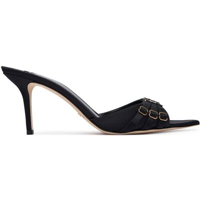 Elisabetta Franchi Pantoletten SA-76L-62E2-V500 Schwarz 35 female Elisabetta Franchi Pantoletten SA-76L-62E2-V500 Schwarz 35 female