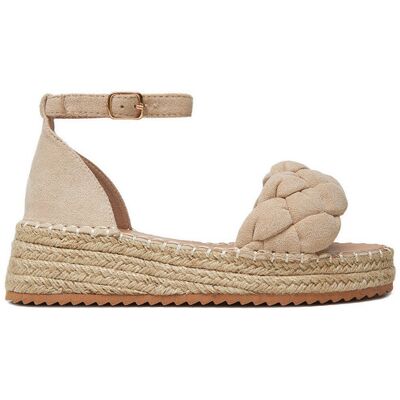 DeeZee Espadrilles LE601-59 Beige 37 female DeeZee Espadrilles LE601-59 Beige 37 female