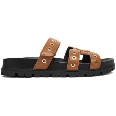 Guess Pantoletten FLPFAS ELE03 Braun 38 female Guess Pantoletten FLPFAS ELE03 Braun 38 female