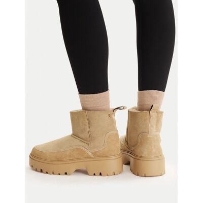 Tommy Hilfiger Schneeschuhe Real Shearling Pullon FW0FW08997 Beige 37 female Tommy Hilfiger Schneeschuhe Real Shearling Pullon FW0FW08997 Beige 37 female