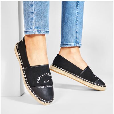 KARL LAGERFELD Espadrilles KL80108 Schwarz 37 female KARL LAGERFELD Espadrilles KL80108 Schwarz 37 female