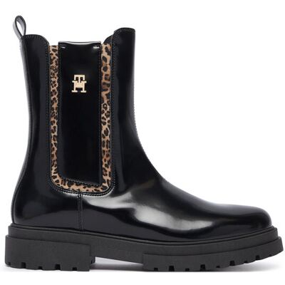 Tommy Hilfiger Stiefeletten T4A5-35175-1453999 D Schwarz 35 female Tommy Hilfiger Stiefeletten T4A5-35175-1453999 D Schwarz 35 female