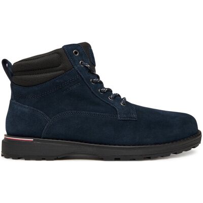 Tommy Hilfiger Schnürschuhe Corporate W FM0FM05605 Dunkelblau 41 male Tommy Hilfiger Schnürschuhe Corporate W FM0FM05605 Dunkelblau 41 male