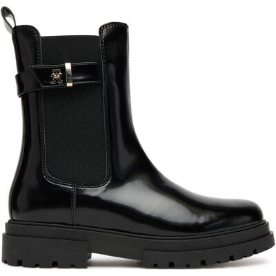 Tommy Hilfiger Stiefeletten Chelsea Boot T4A5-34029-1453 Schwarz 37 female Tommy Hilfiger Stiefeletten Chelsea Boot T4A5-34029-1453 Schwarz 37 female
