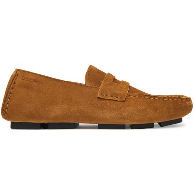 Calvin Klein Mokassins Square Driver Suede HW0HW02844 Braun 37 female Calvin Klein Mokassins Square Driver Suede HW0HW02844 Braun 37 female