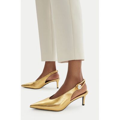 GINO ROSSI Pumps CEO-ROSE-LT2678-1-N Goldfarben 37 female GINO ROSSI Pumps CEO-ROSE-LT2678-1-N Goldfarben 37 female