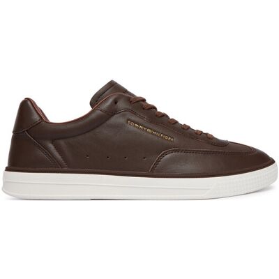Tommy Hilfiger Sneakers Th Lo Lux Lth Sneaker FM0FM05996 Braun 46 male Tommy Hilfiger Sneakers Th Lo Lux Lth Sneaker FM0FM05996 Braun 46 male