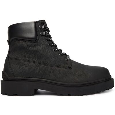 Tommy Jeans Schnürschuhe Tjm Lace Up Boot Leather EM0EM01629 Schwarz 45 male Tommy Jeans Schnürschuhe Tjm Lace Up Boot Leather EM0EM01629 Schwarz 45 male
