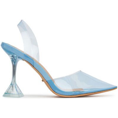 DeeZee High Heels ZALHT-02 BLUE PU Transparent 41 female DeeZee High Heels ZALHT-02 BLUE PU Transparent 41 female