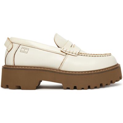 Tommy Jeans Slipper Archive '01 Leather Loafer EN0EN03022 Creme 42 female Tommy Jeans Slipper Archive '01 Leather Loafer EN0EN03022 Creme 42 female