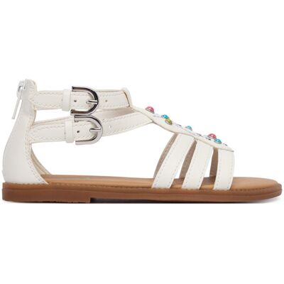 Geox Sandalen Jr Sandal Karly J6535D 000BC C0653 S Weiß 29 female Geox Sandalen Jr Sandal Karly J6535D 000BC C0653 S Weiß 29 female
