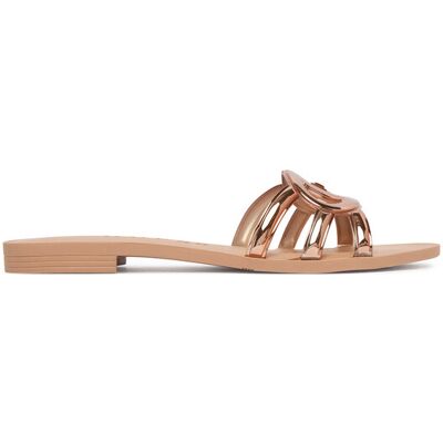 Guess Pantoletten FLJHO2 ELE03 Kupferfarben 40 female Guess Pantoletten FLJHO2 ELE03 Kupferfarben 40 female