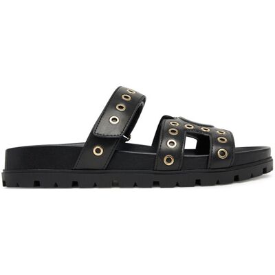 Guess Pantoletten FLPFAS ELE03 Schwarz 40 female Guess Pantoletten FLPFAS ELE03 Schwarz 40 female