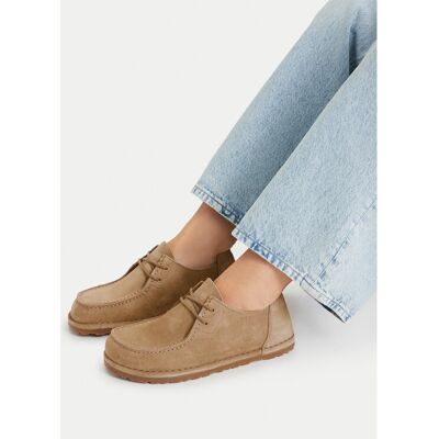 Birkenstock Halbschuhe Utti Lace 1034413 Beige 39 female Birkenstock Halbschuhe Utti Lace 1034413 Beige 39 female