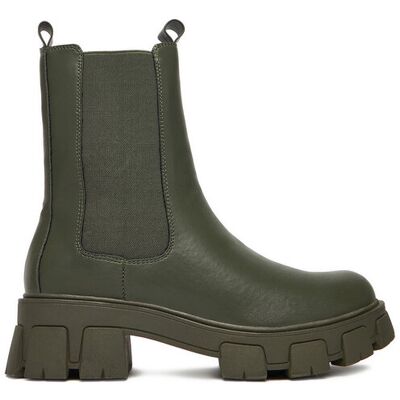 DeeZee Klassische Stiefeletten 12837-22 Khakifarben 41 female DeeZee Klassische Stiefeletten 12837-22 Khakifarben 41 female