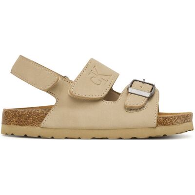 Calvin Klein Sandalen Velcro V3X2-83328-0315 S Beige 34 unisex Calvin Klein Sandalen Velcro V3X2-83328-0315 S Beige 34 unisex