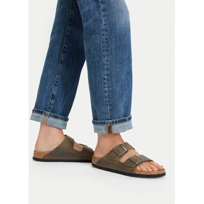Birkenstock Pantoletten Arizona Sfb 1019377 Khakifarben 38 female Birkenstock Pantoletten Arizona Sfb 1019377 Khakifarben 38 female