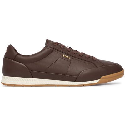 BOSS Sneakers Nitan 50568493 Dunkelbraun 43 male BOSS Sneakers Nitan 50568493 Dunkelbraun 43 male