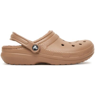Crocs Pantoletten Classic Lined Clog 203591 Braun 36_37 unisex Crocs Pantoletten Classic Lined Clog 203591 Braun 36_37 unisex